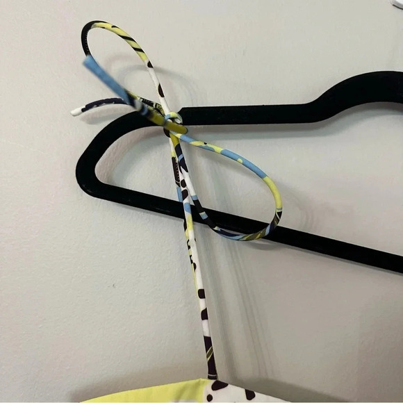 Tanya Taylor Claudette in Zest Multi Tie-Shoulder Ruffle Peplum Top Size 6 NWT - Picture 10 of 11